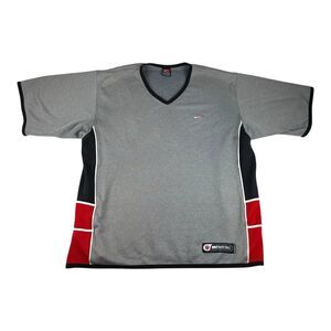 Vintage 90's Nike Alpha Project Basketball Jersey T Shirt‎ Grey Mens Size XXL